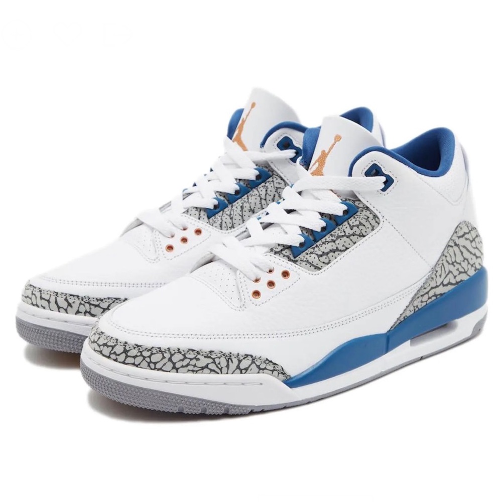 Nike Air Jordan 3 Retro Wizards white/metallic copper CT8532148 Dead-stock